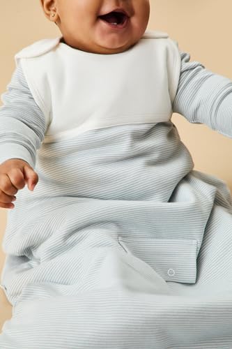 Image of MORI Baby Unisex Clever Sleep Sack with Fitted Neck - Two Way Zip Toddler Sleeping Bag - Breathable Swaddle for Boys & Girls