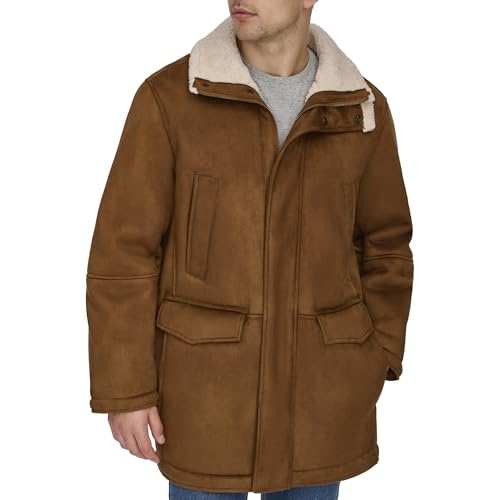 Image of DOCKERS Men's Faux Shearling Walking Coat