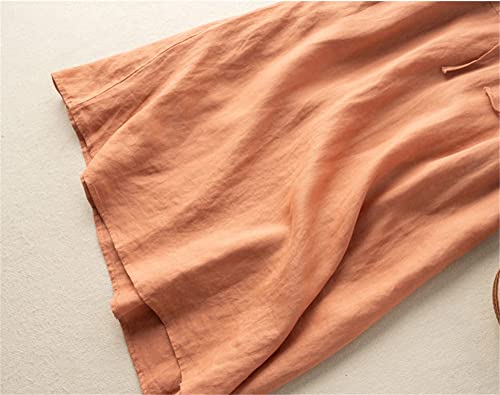 Robe d'été ajustée par cordon de serrage pour silhouette ample XXL bleu - 5