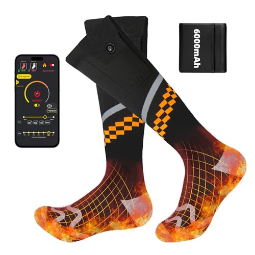 Smart APP Control Heated Socks