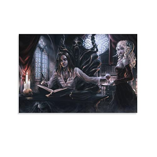 ZHANGMING Poster d'animation Helena Valenti - Impression sur toile - Décoration de chambre - 30 x 45 cm