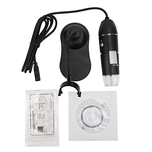 Image of LED Digital Microscope, Aluminum Alloy Microscope, Electronic Biological Research Industrial for Archaeological Research Observation