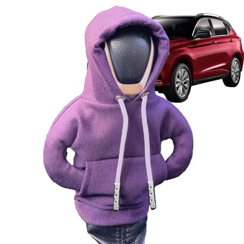 ulapithi Sudadera con capucha para palanca de cambios de coche con diseño de engranaje y funda para palanca de cambios, ajustable y elegante, para cambio de marchas de coche