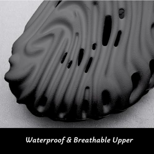 Image of Unisex Slip-On Wave Design Pattern Clogs