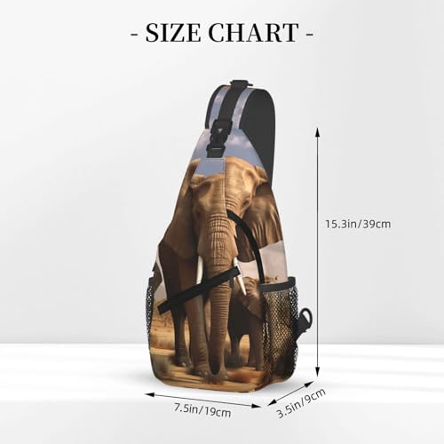 Bolso bandolera cruzado deportivo para hombres y mujeres miniatura 3