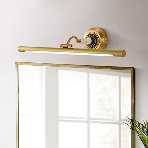 Lampe de miroir de bain LED 15W blanche chaude pour éclairage mural 75cm - 8