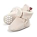 Bottes Bande pour Bébé Unisex, Garder au Chaud Doux Sole Bottes de Neige Berceau Chaussures Enfant Bottes Adapté pour 0-18 Mois Bébé (6-9 Mois, L/N Gris, Taille de l'étiquette 12)