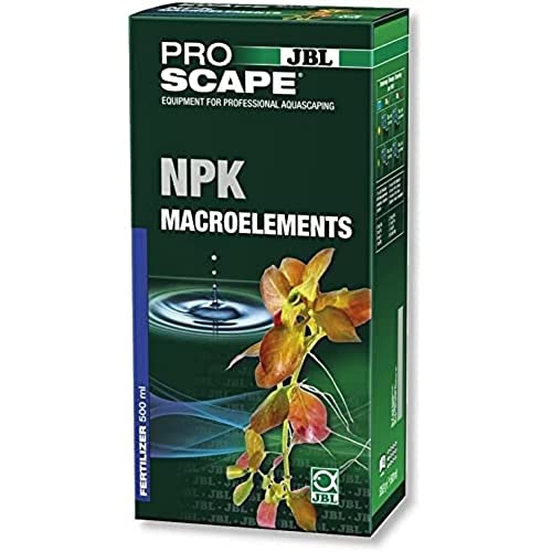 Assistenza aggiuntiva per le piante: concime complementare a 3 componenti (N = azoto; P = fosforo; K = potassio) per acquari aquascaping