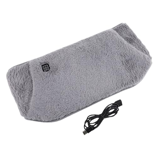Almohadilla Térmica Menstrual – Terciopelo Poliéster | Calentador USB 3 Niveles Con Bolsillos Mano | Cinturón Calor Ajustable Para Personas Con Frío Constante