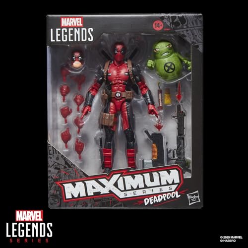 Marvel Legends Maximum Series, Figurine Deadpool avec Doop