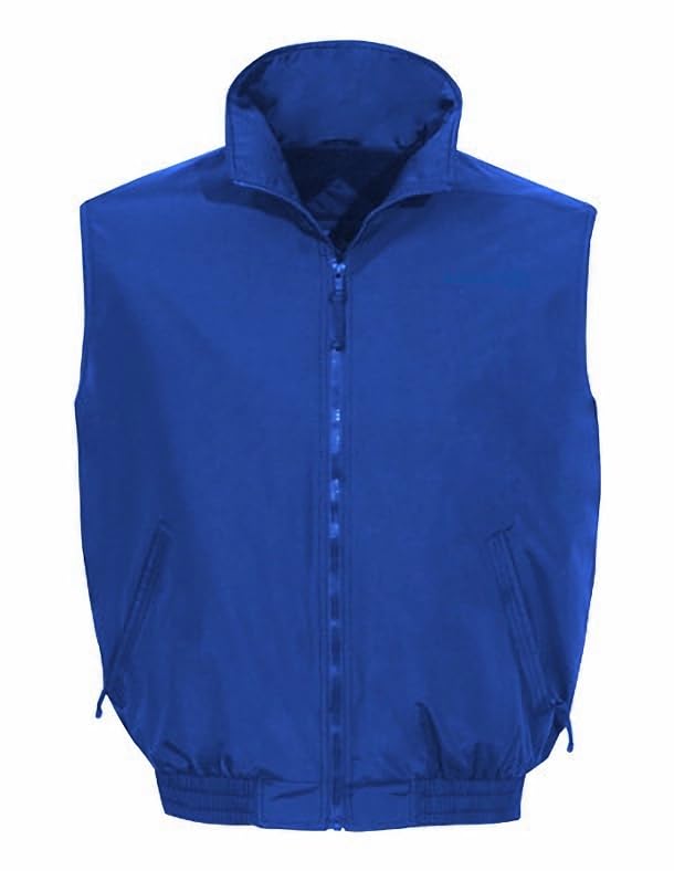 Image of AFC Men's Windproof Nylon Vest Fleece Lined Performance Coat