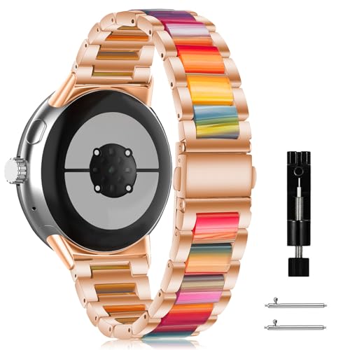 [ShinKin] �o���h Google Pixel Watch 4 41mm / Google Pixel Watch 3/2/1 41mm �Ή� ���������x���g �X�e�����X�� �����o���h �ւ��X�g���b�v �����p�x���g �h�K �ϋv���̂��� �r�W�l�X�� ��