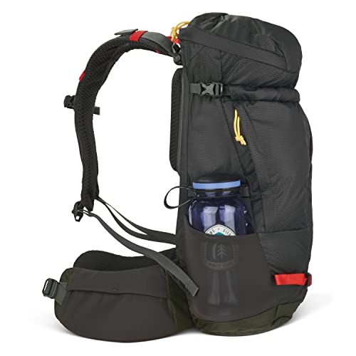 Sierra Designs Flex Hike 20L-30L Peat/Fiery Red miniatura 3
