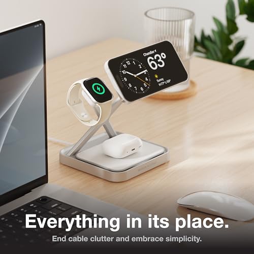 Wireless Charging Station for Apple Devices