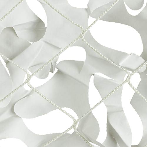Filet de camouflage blanc anti reflets pour dissimula