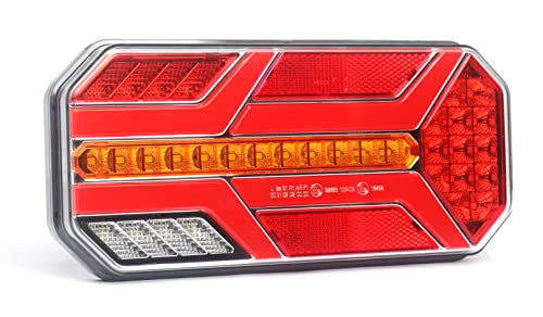 Piloto Trasero - IZQUIERDO - 67 LEDs Multifunción - Homologado para ITV- Especial camiones, remolques y maquinaria agrícola 12/24V
