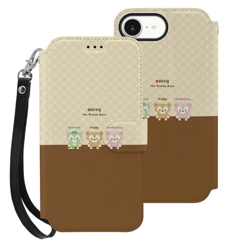 Compatible with iPhone 16e �P�[�X �_�b�t�B�[�t�����Y 6.1�C���` �X�}�z�P�[�X �蒠�^ �J�[�h���[ ������� ���킢�� �o���p�[ �y�� �w��h�~ �l�C �L�����N�^�[ �J�o�[ �O�b�Y �������X�^���h�@�\ �ϏՌ� �����}�O�l�b�g 