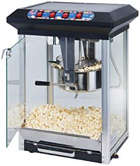 Winco 8 oz Black Commercial-Grade Popcorn Machine image 4