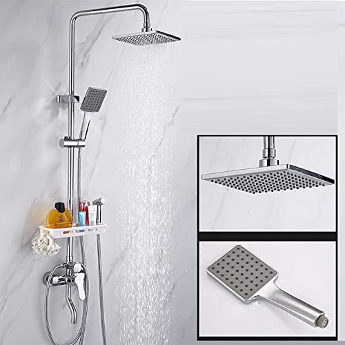 Mélangeur de douche carré pour créer un spa moderne à la maison