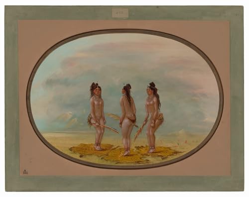 Affiche impression la belle danse Goo a Give George Catlin pour décoration salon