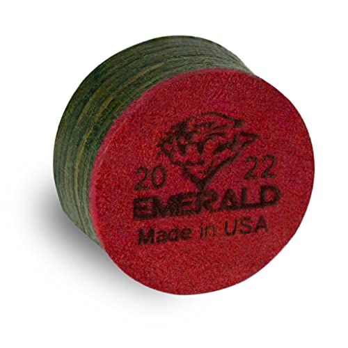 Tigerproducts Tiger Emerald Laminated Billiard Pool Cue Tip 1 Pc - 13 Or 14 Mm (13 Mm) #TOP13
