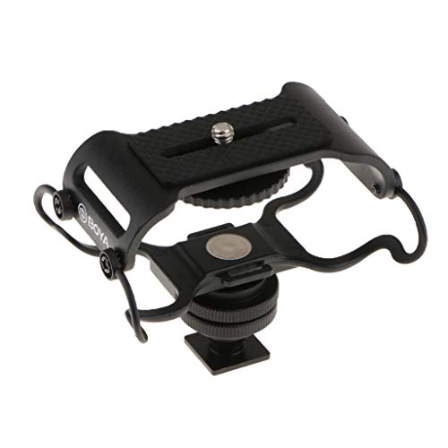 Micrófono Portátil Grabador de Montaje Choque para Zoom H6 H5, Tascam Dr-100 Mkii