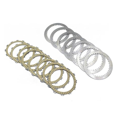 Plaques de friction d'embrayage moto en papier et disques acier pour KLX450R et KX450F