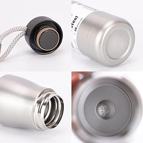 Image of Stainless Steel Vacuum Insulated Water Bottle 500ml | Double Wall Thermal Flask | 24 Hours Hot & Cold Retention | Food-Grade Leakproof Reusable Drinking Bottle | Multicolour Water Bottle