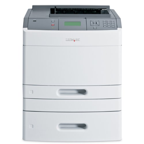 Image of Lexmark T650DTN Mono Laser Printer 44PPM Duplex Network & USB XTR