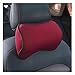 UFFD Poduszka na szyję na fotel samochodowy zagłówek poduszka do podparcia szyi pianka z pamięcią kształtu i ergonomiczny design oparcie na szyję, 2 szt. (kolor: czerwony)