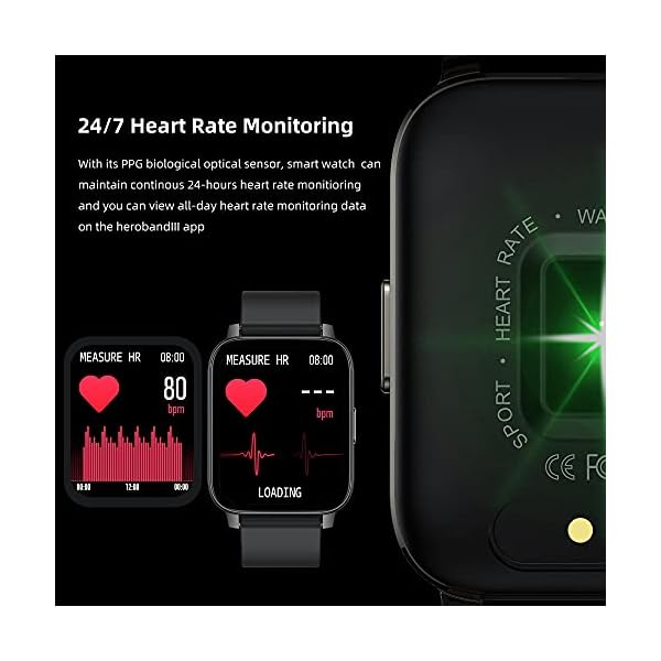 Smart Watch for Android iOS Phones ,Men Women Smartwatch Compatible with Samsung iPhone,Activity Fitness Tracker with…