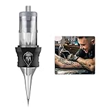 Tattoo Cartridge Needles 20Pcs Assorted Sizes, Professional Disposable Needles with Membrane, Round Liner Shader Magnum 5RL 7RL 9RL 5RS 7RS 9RS 7M1 15M1 7RM 15RM for Tattoo Supplies - Image 7