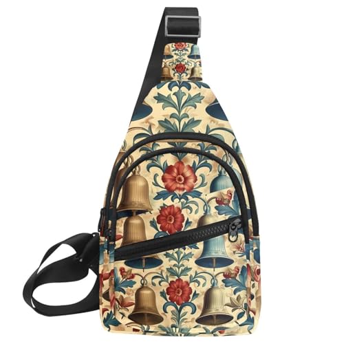 Sac à dos à bandoulière rétro ajustable pour libérer vos mains en voyage