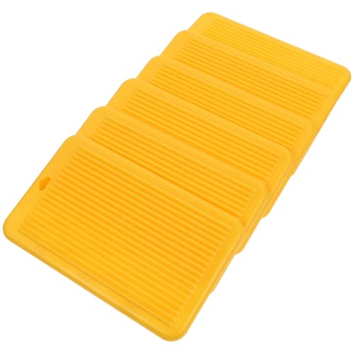Cabilock 6 Pezzi Utensili fare Gnocchi e Pasta, Tagliere Rigato in Plastica Abs, Strumento Leggero e Portatile per Cucina Domestica