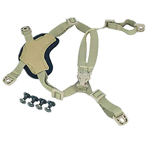 Sangle de suspension de 4 points pour casque avec maintien ajustable