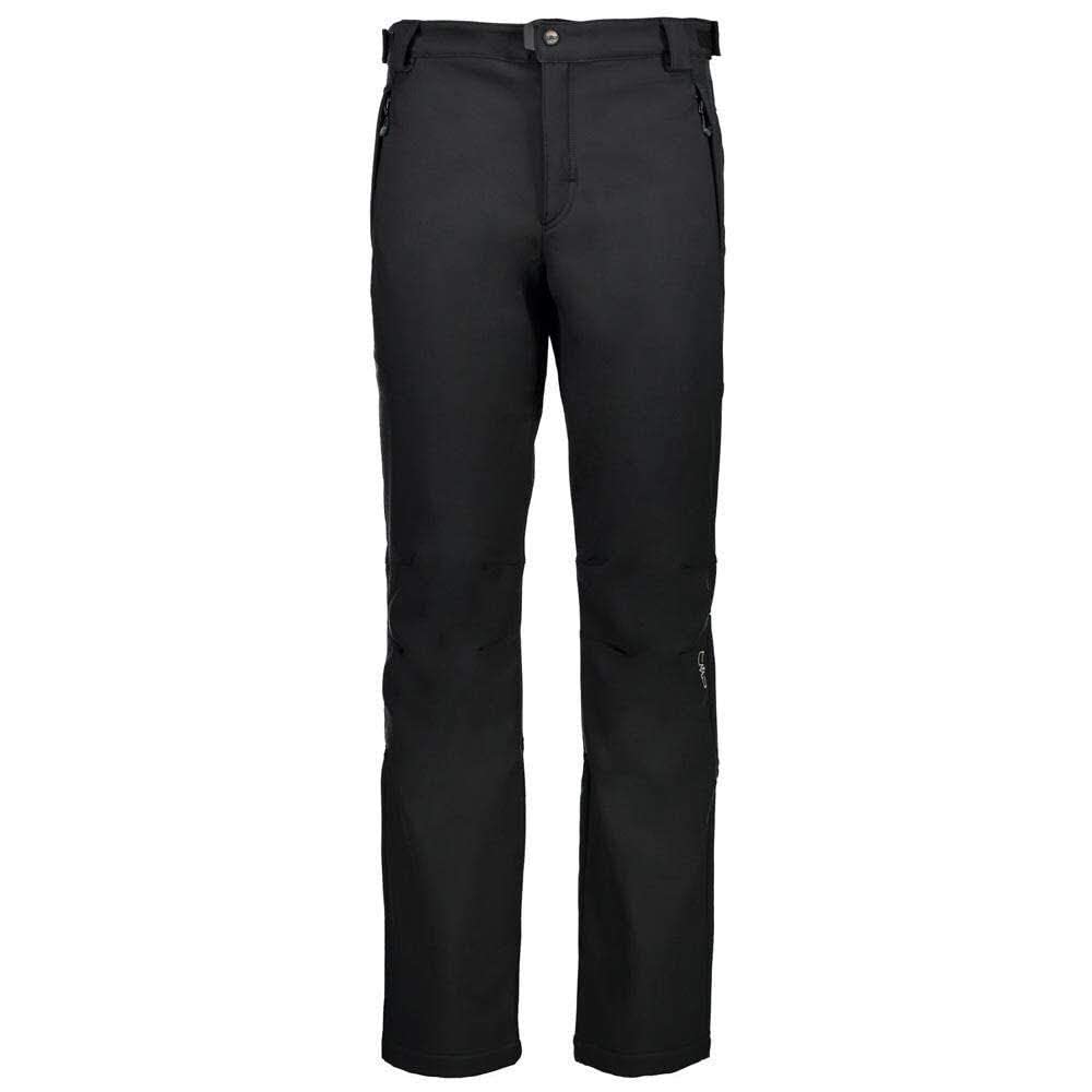 CMP Pantalones Softshell Comfort Fit Long Con Tecnología Climaprotect Pantalones Softshell Comfort Fit Long Con Tecnología Climaprotect, Hombre, Nero, 3XL