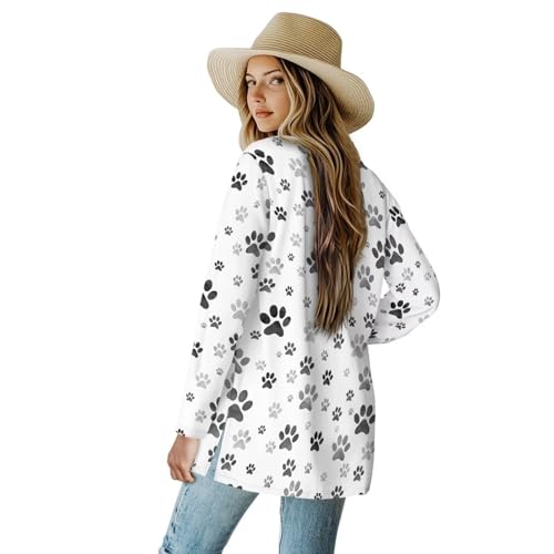 Cardigan for Women Long Sweater Open Front Sweaters Fashion Lightweight Cardigans with Pockets3