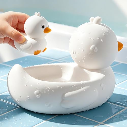 Juguetes de baño para niños que flotan evitando lloros en la bañera 5