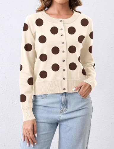 Image of Ziesexy Womens 2026 Leopard Cardigan Cropped Button Up Sweater