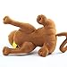 ZJYJING Plush Dog Toy, Cute Cartoon Dog Stuffed Pillow Toy for Adults & Children, Brown (11.8