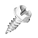 Malco HW8X3ZWT Zip-In Screws Hex Washer/Slotted Head 150