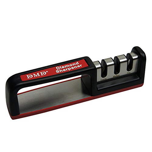 Saizone 3 Stages Professional Diamond Knife Sharpener Best Kitchen Chef Knives Manual Sharpener …