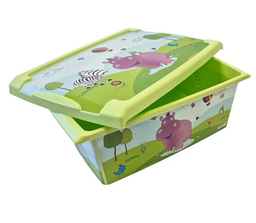 1 x Spielzeugkiste Spielzeugbox Fashion Box 10 L Aufbewahrungsbox grün