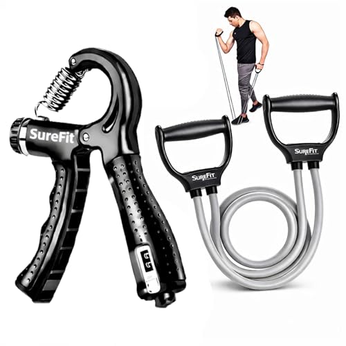SUREFIT Hand Gripper with Resistance Tube - Image 2