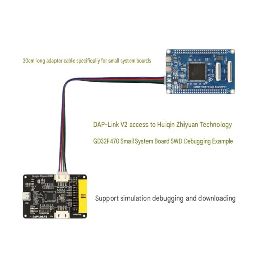 Placa programadora JTAG SWD DAP-Link V2 para optimizar el espacio de tu mesa de trabajo 5