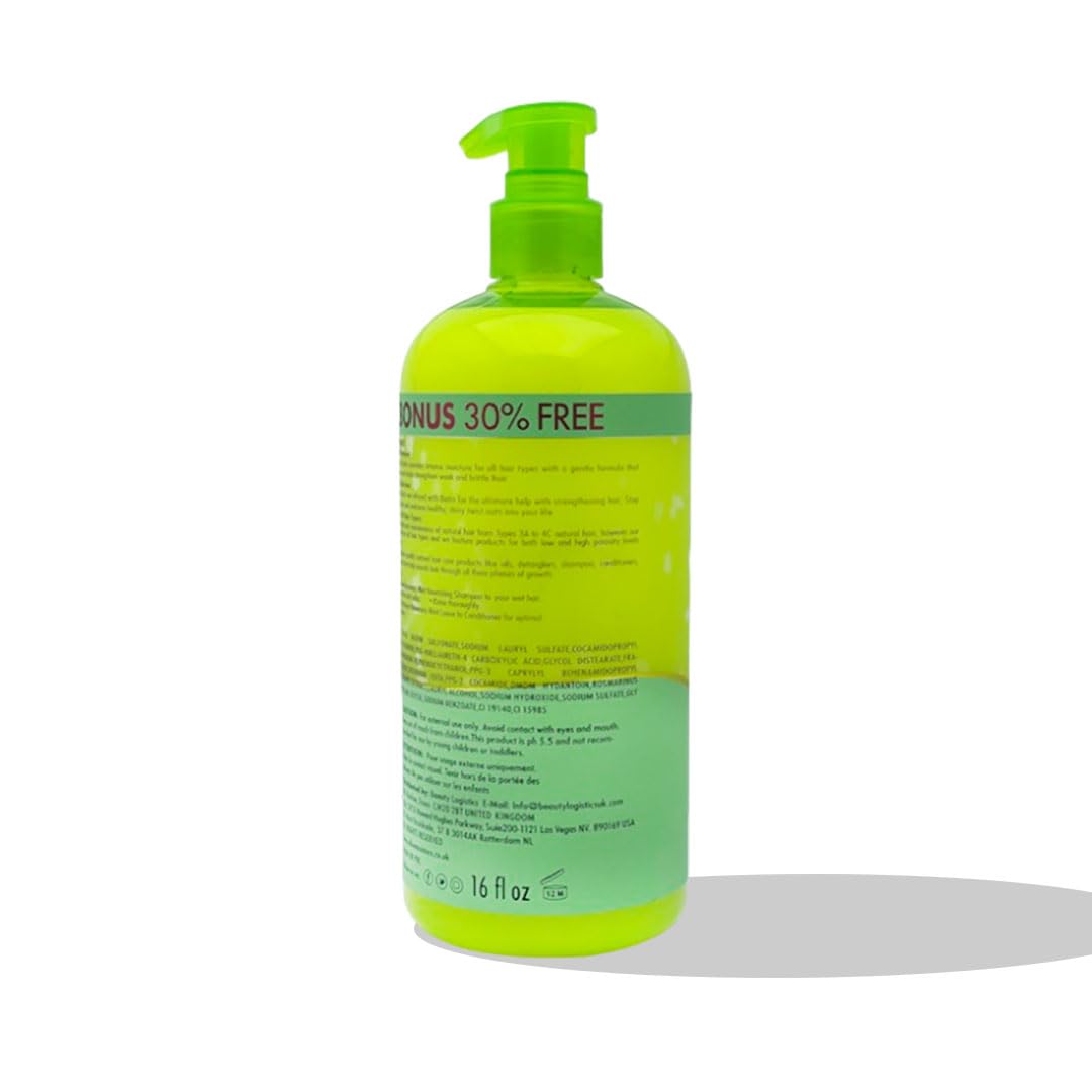 Olive Moisture Professional Rosemary and Mint Nourishing Shampoo, 473ml Deep cleansing shampoo with biotin for hair growth, volumizing and refreshing for dry scalp and all hair types - Image 3