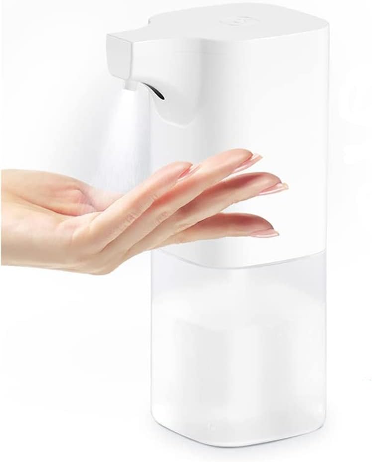 Dispensador Automático de Alcohol,Pulverizador de Alcohol Sin Contacto,Dispensador de Spray Sin Contacto con Sensor,por Infrarrojos, Eléctrico, Sin Tocar,para Cocinas, Baño, Escuela, Hotel y Oficina