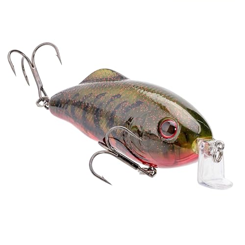 Crankbait Strike King Hybrid Hunter Shallow pour pêcher sans s'accrocher dans les algues
