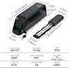 DaYaoEnne Ebike Battery 36V 48V 52V Lithium Battery 10AH 15AH 20AH Electric Bike Battery with Charger, Safe Lock, Led Indicator Light, for 200-1500W Electric Bike,Motorcycle (5-Pin) (36V 20AH) #5