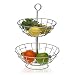 Versa - Frutero de acero inoxidable con 2 estantes para frutas, para cocina, bar, restaurante, VS-10035220